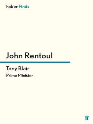 cover image of Tony Blair